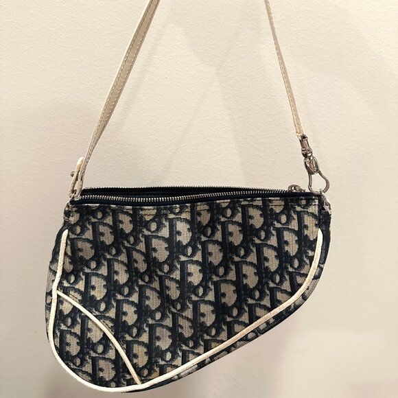 *Proof of Purchase Avail* Dior Vintage Diorissimo Mini Saddle Pochette - Picture 1 of 9